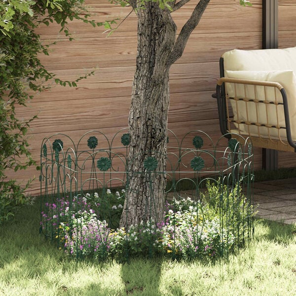 vidaXL Hage Hegning Espalier gr&oslash;nn 305,5 x 55,5 x 0,3 cm