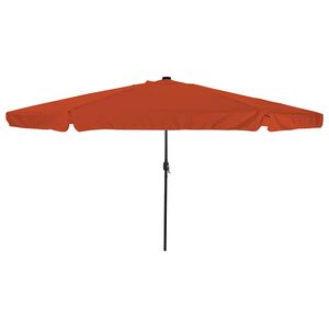vidaXL Hageparasol Terrakotta 395 x 395 x 245 cm Polyester