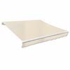 vidaXL Markiseramme 4x3 m automatisk tilbakerullbar aluminium
