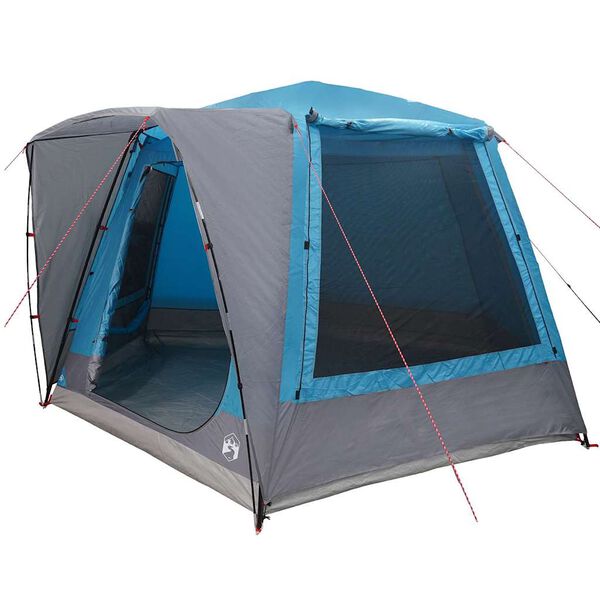 vidaXL Camping Telt Blå 420 x 420 x 227 cm Polyester