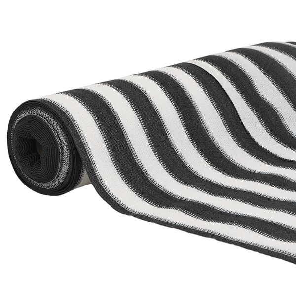 vidaXL Skjermnett antrasitt og hvit 1,5x50 m HDPE 150 g/m²