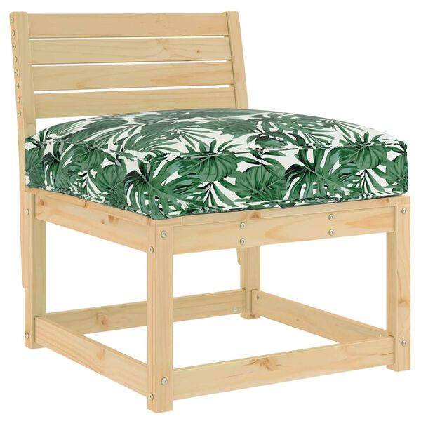 vidaXL Pute Blad Blad m&oslash;nster 70 x 70 x 12 cm Oxford Stoff