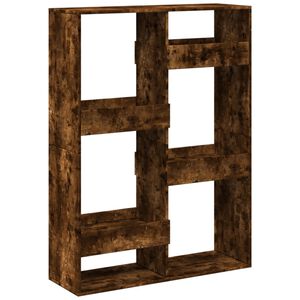 vidaXL Bokhylle r&oslash;kt eik 100x33x135 cm konstruert tre