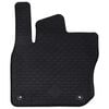 vidaXL Bilmatte 4 pcs Svart egnet for VW TIGUAN MHEV & PHEV 2024- Gummi