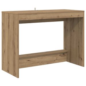 vidaXL Seng Schreirbord Artisan eik Konstruert tre 100 x 45 x 75 cm