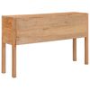 vidaXL Skjenk 125x30x75 cm heltre teak