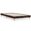 vidaXL Sengeramme uten madrass r&oslash;kt eik 90x200 cm konstruert tre