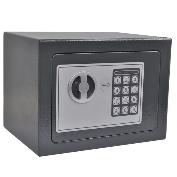 vidaXL Digital safe elektronisk 23x17x17 cm