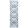 vidaXL Teppe Runner ORIZ 1150 gsm Gr&aring; og hvit