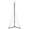 vidaXL LED Juletre 363 LEDs Varm Hvit 182 cm