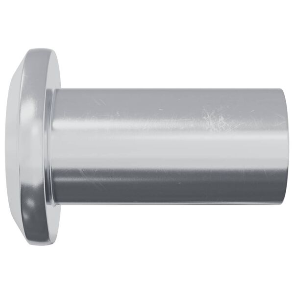 vidaXL L&aring;semutter 2 pcs Nikkel M6 x 15 mm St&aring;l