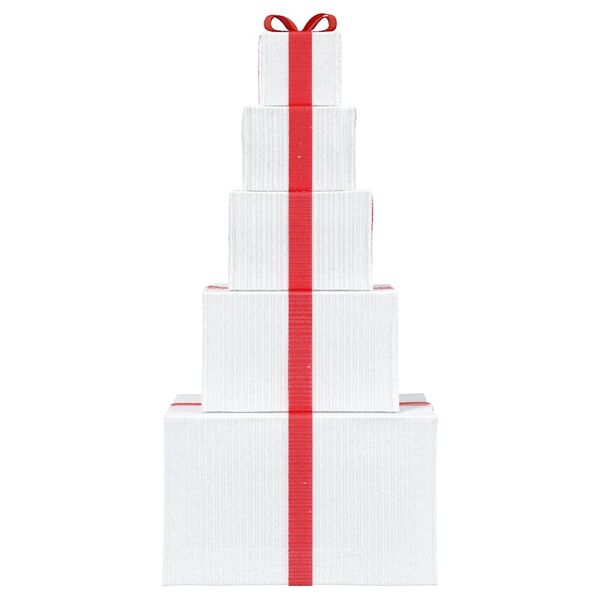 vidaXL Julepynt gaveeske 250 LED varm hvit