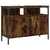 vidaXL Servantskap r&oslash;kt eik 80x30x60 cm konstruert tre