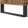 vidaXL Highboard artisan eik 60x36x110 cm konstruert tre