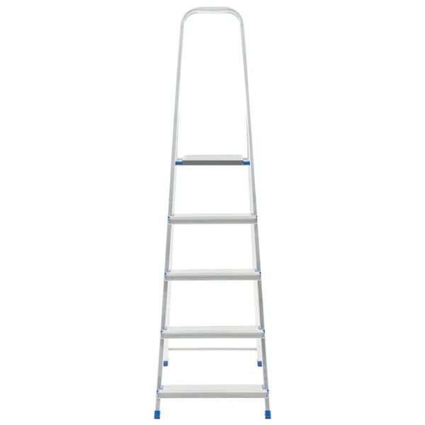 vidaXL Trappestige i aluminium 5 trinn 150 kg