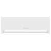 vidaXL Garderobeskap hvit 100x32,5x35 cm konstruert tre