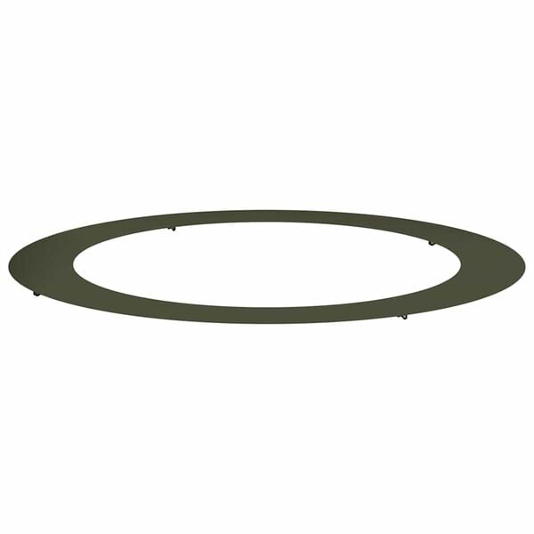vidaXL passende for Flat Tre Ring Olivengr&oslash;nn &Oslash;90 / 120 cm St&aring;l