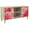 vidaXL TV-skap AACHEN 102 x 33 x 50 cm Sonoma Konstruert tre