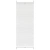 vidaXL Plissegardiner 50x150cm Hvit