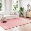 vidaXL Kunstpels Kanin Teppe Olite Rosa 200 x 280 cm Polyester