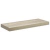vidaXL Flytende vegghyller 4 stk eik 60x23,5x3,8 cm MDF