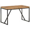 vidaXL Spisebord 120x60x76 cm heltre akasie og mango