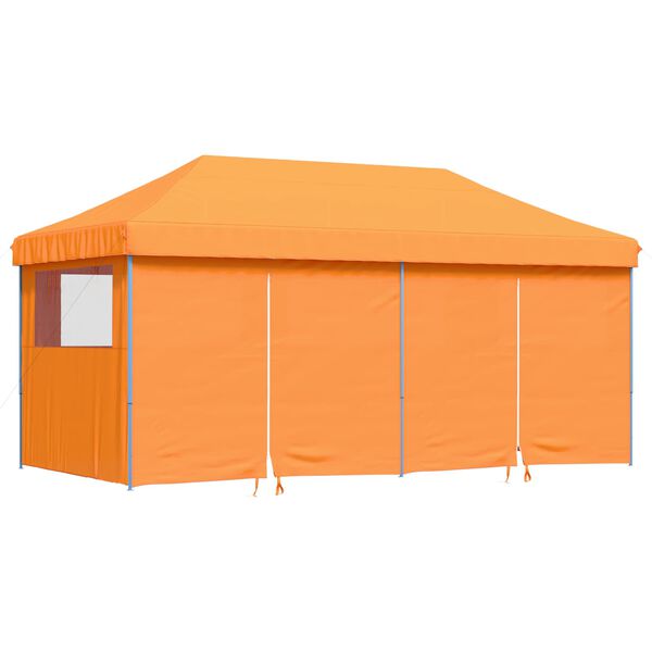 vidaXL Partytelt Oransje 292 x 580 x 315 cm Oxford Stoff
