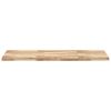 vidaXL Plate til baderomsskap ubehandlet 120x60x4 cm heltre akasie