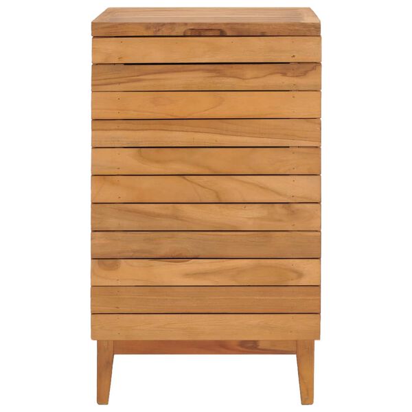 vidaXL Skittent&oslash;yskurv 40x40x70 cm heltre teak
