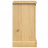 vidaXL Nattbord Corona 45x35x64 cm heltre furu