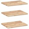 vidaXL Flytende hyller 3 stk 40x30x2 cm ubehandlet heltre akasie