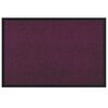 vidaXL D&oslash;rmatte Bordeaux 80 x 120 x 1,2 cm Teddy-stoff
