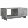 vidaXL Kaffebord Betonggr&aring; 90 x 50 x 40 cm Konstruert tre