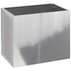 vidaXL Hageblomsterpotte Galvanisert St&aring;l 50 x 32 x 40 cm