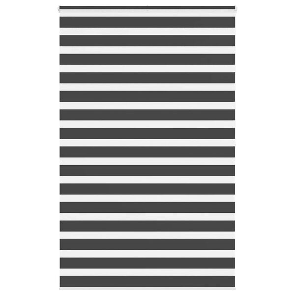 vidaXL Sebragardin svart 150x200 cm stoff bredde 145,9 cm polyester