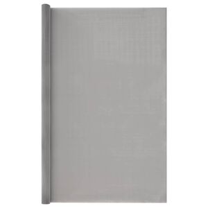 vidaXL Maskeskjerm 120 x 1000 cm 120 Mesh Rustfritt st&aring;l 201 S&oslash;lv