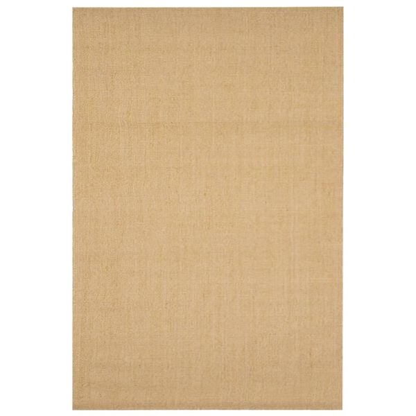 vidaXL Teppe naturlig sisal 100x150 cm