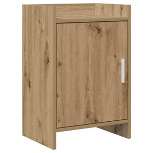 vidaXL Nattbord Artisan eik 40 x 30 x 60 cm Konstruert tre