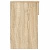 vidaXL Nattbord med skuff 2 stk sonoma eik 20x36x60 cm