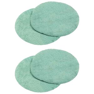 vidaXL Poleringshetter til gulvpoleringsmaskin 4 stk. &Oslash; 14 cm