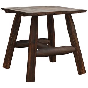 vidaXL Sidebord 49x49x50 cm heltre gran