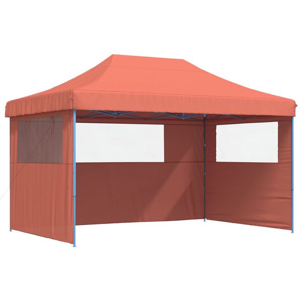vidaXL Partytelt Terrakotta 292 x 440 x 315 cm Oxford Stoff