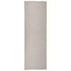 vidaXL Utend&oslash;rs flatvevd teppe 80x250 cm lysegr&aring;