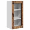 vidaXL Vegghylle LUCCA Gammelt tre 40 x 31 x 80 cm Konstruert tre