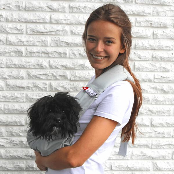 4Lazylegs Dyreb&aelig;rer Pocket Canvas lerret 7 kg gr&aring; 3027