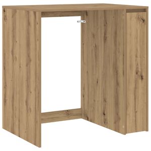 vidaXL Vaskemaskin skap Artisan eik 87 x 60 x 89 cm Konstruert tre