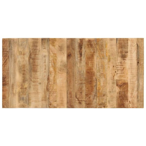vidaXL Bordplate 25-27 mm 120x60 cm heltre mango