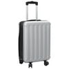 vidaXL Koffert med l&aring;s s&oslash;lv 34 x 23 x 55.5 cm ABS-plast