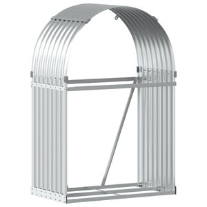 vidaXL Vedholder s&oslash;lv 80x45x120 cm galvanisert st&aring;l