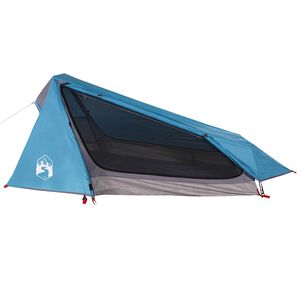 vidaXL Tunneltelt for camping 1 person bl&aring; vanntett